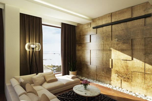 Фото из портфолио Уютный минимализм в Баку – фотографии дизайна интерьеров на INMYROOM