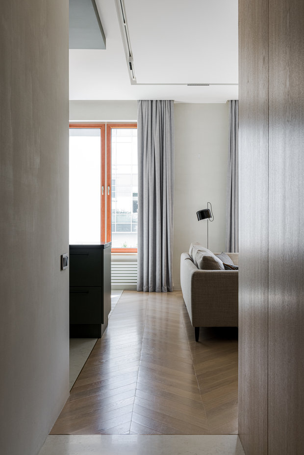 Фотография: Прихожая в стиле Современный, Минимализм, Квартира, Проект недели, Москва, 4 и больше, Более 90 метров, DSGN HUB – фото на INMYROOM