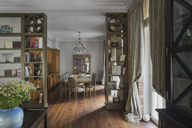 Фотография: Кухня и столовая в стиле Прованс и Кантри, Квартира, Дома и квартиры, Проект недели – фото на INMYROOM