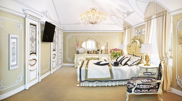 Фото из портфолио Торжественная классика – фотографии дизайна интерьеров на INMYROOM