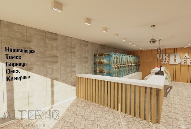 Фото из портфолио Магазин пива в современном стиле – фотографии дизайна интерьеров на INMYROOM