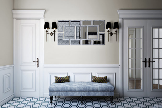 Фото из портфолио В духе американской классики – фотографии дизайна интерьеров на INMYROOM
