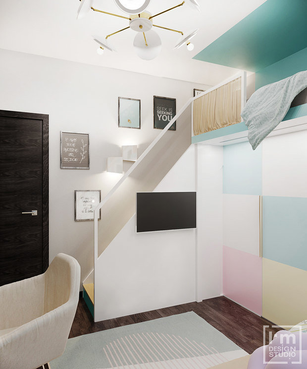 Фото из портфолио APARTMENT WITH A MEN'S CHARACTER – фотографии дизайна интерьеров на INMYROOM