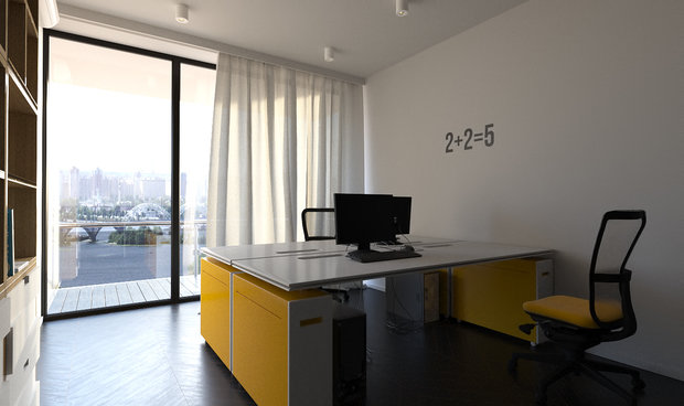 Фото из портфолио Офис маркетингового агенства – фотографии дизайна интерьеров на INMYROOM