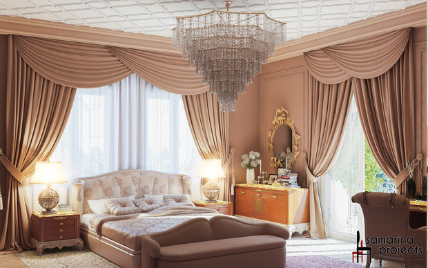 Фото из портфолио Дизайн спальни в классическом стиле – фотографии дизайна интерьеров на INMYROOM