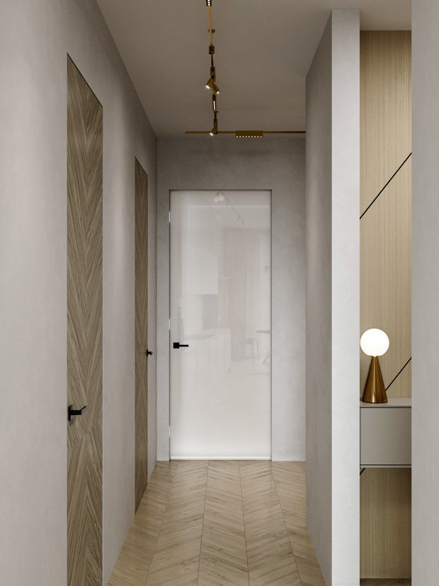 Фото из портфолио Квартира Туманное утро – фотографии дизайна интерьеров на INMYROOM