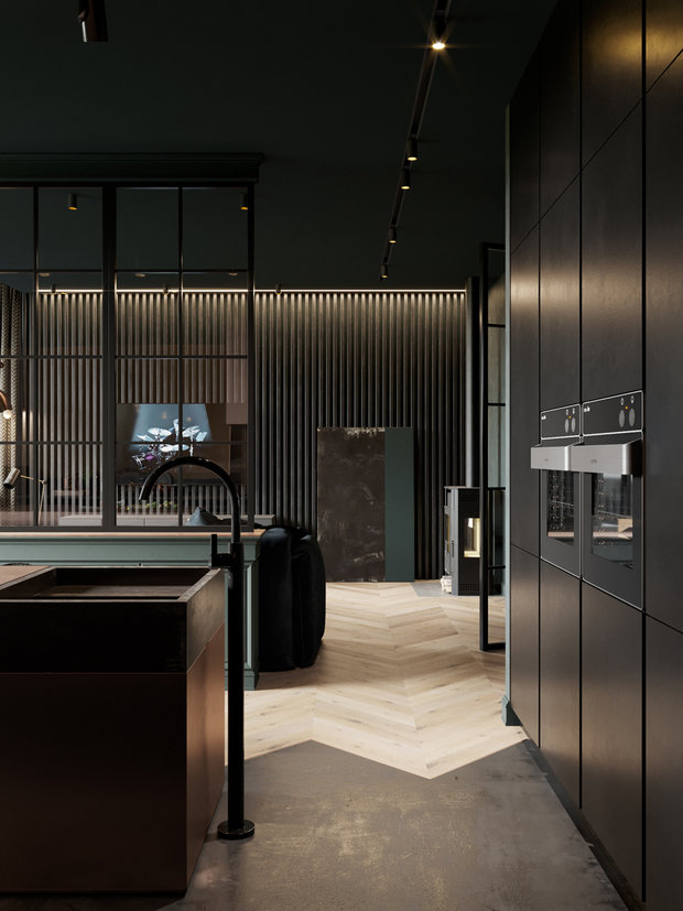 Фото из портфолио Copper Field – фотографии дизайна интерьеров на INMYROOM