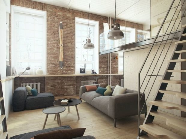 Фото из портфолио Стиль Loft – фотографии дизайна интерьеров на INMYROOM