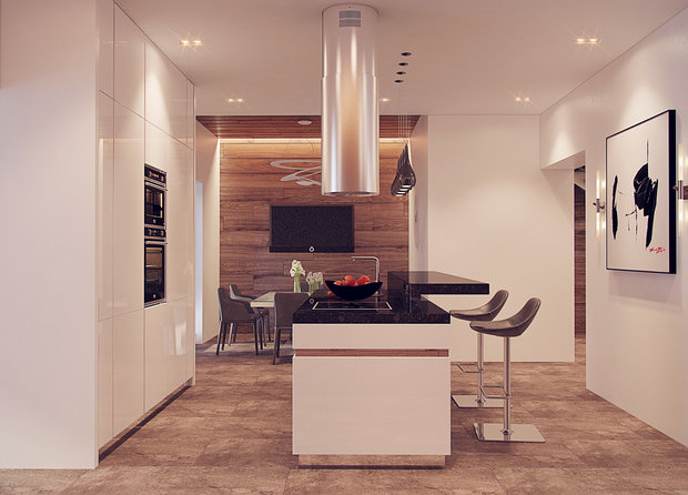 Фото из портфолио Дом в Монтевилле г. Москва – фотографии дизайна интерьеров на INMYROOM