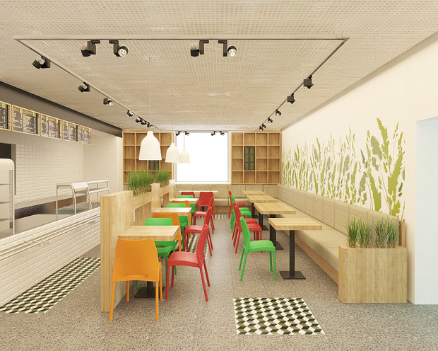 Фото из портфолио столовая в аграрном институте – фотографии дизайна интерьеров на INMYROOM