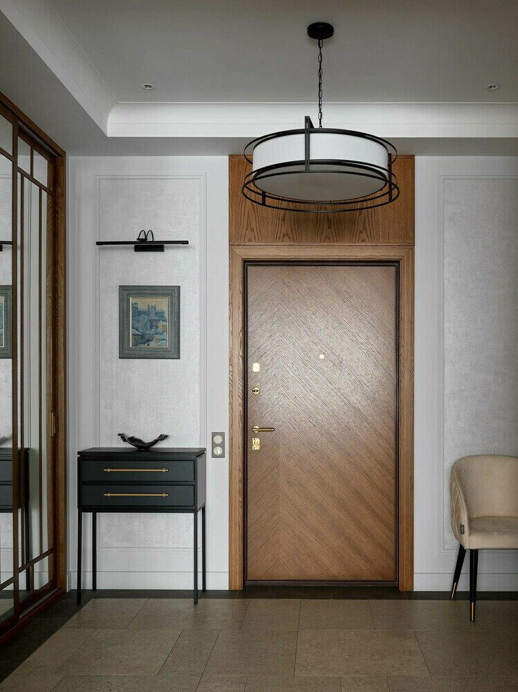 Фотография: Прихожая в стиле Современный, Квартира, Проект недели, Москва, Монолитный дом, 3 комнаты, Более 90 метров, Anddesign – фото на INMYROOM