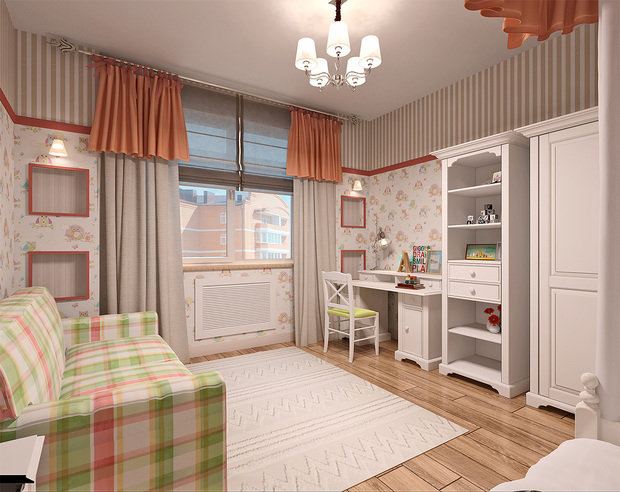 Фото из портфолио Детские – фотографии дизайна интерьеров на INMYROOM