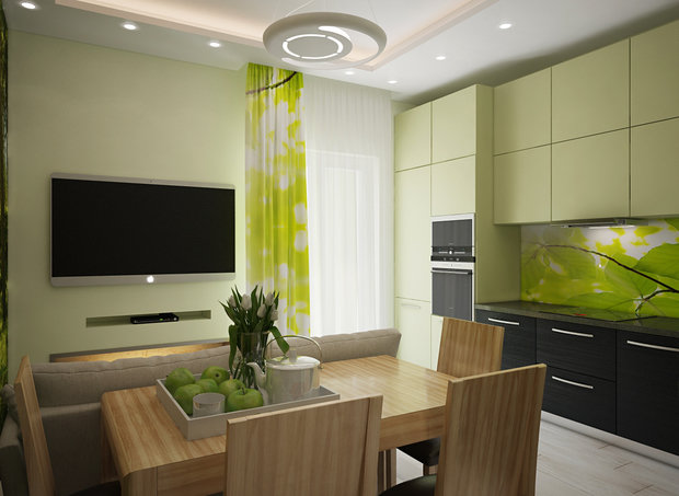 Фото из портфолио Бамбуковая роща – фотографии дизайна интерьеров на INMYROOM