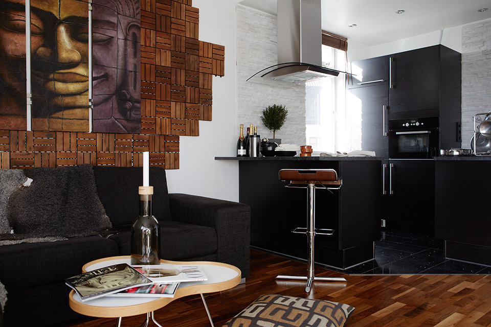 Фотография: Кухня и столовая в стиле Скандинавский, Современный, Декор интерьера, Малогабаритная квартира, Квартира, Дома и квартиры – фото на INMYROOM Фотография: Кухня и столовая в стиле Скандинавский, Современный, Декор интерьера, Малогабаритная квартира, Квартира, Дома и квартиры – фото на INMYROOM