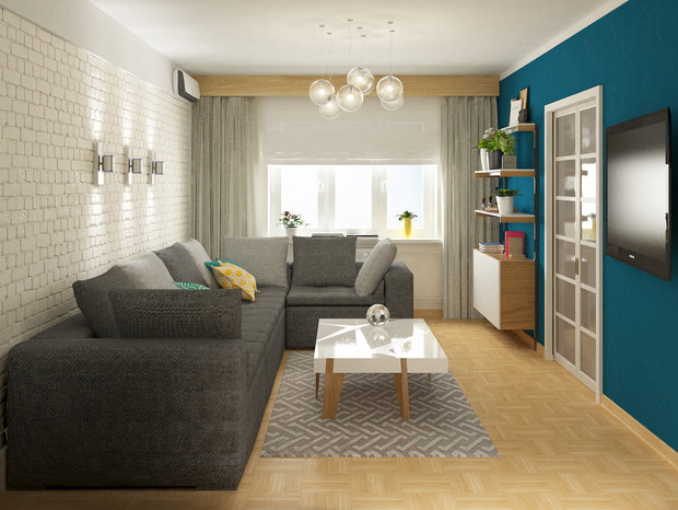 Фотография: Гостиная в стиле Скандинавский – фото на InMyRoom.ru