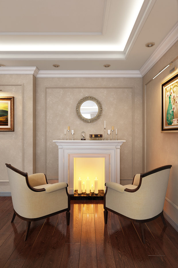 Фото из портфолио Американская классика – фотографии дизайна интерьеров на INMYROOM