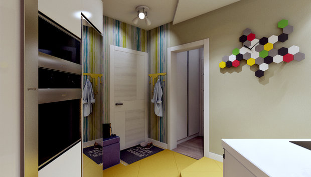 Фото из портфолио Квартира в Бутово Парк 2 – фотографии дизайна интерьеров на INMYROOM