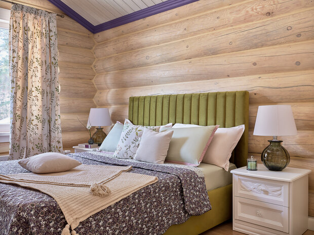 Фотография: Спальня в стиле Прованс и Кантри, Винтажный, Дом, Проект недели, Дом и дача, Ирина Васильева, 4 и больше, Более 90 метров, студия SVETLITSA, Калязин, Александра Лапина – фото на INMYROOM