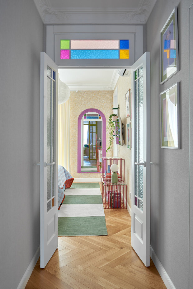 Фотография: Прихожая в стиле Современный, Эклектика, Квартира, Проект дня, Беларусь, Минск, 2 комнаты, 60-90 метров, Анжелика Макаревич – фото на INMYROOM