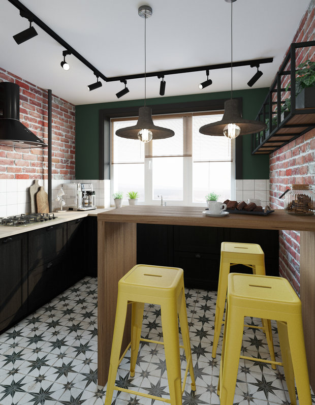 Фото из портфолио ЖК "Северный" – фотографии дизайна интерьеров на INMYROOM