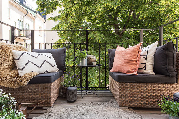 Фотография: Балкон в стиле Скандинавский, Декор интерьера, Швеция, Бежевый – фото на INMYROOM