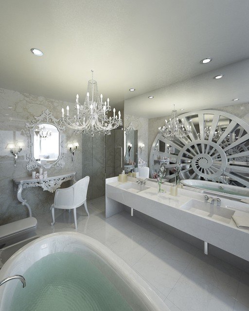 Фото из портфолио Кртира 190 кв.м. в ММДЦ "Москва-Сити" – фотографии дизайна интерьеров на INMYROOM