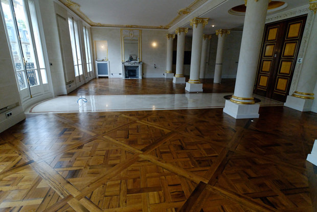 Фото из портфолио Укладка модульного Паркета  – фотографии дизайна интерьеров на InMyRoom.ru