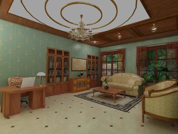 Фотография: Офис в стиле Прованс и Кантри – фото на INMYROOM