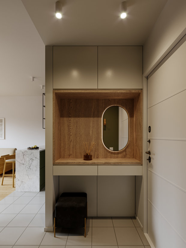 Фото из портфолио Ясеневая 14 (36 м²) – фотографии дизайна интерьеров на INMYROOM