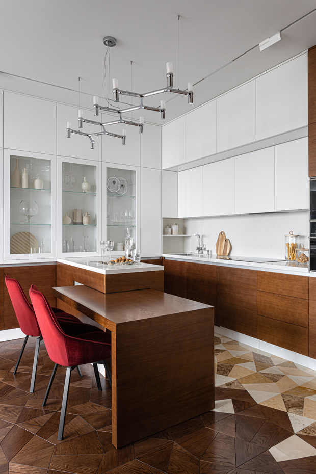 Фото из портфолио Квартира 74,6 кв.м. ЖК "Лица" Реализованный проект – фотографии дизайна интерьеров на INMYROOM