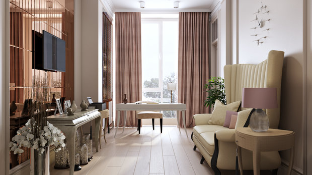 Фото из портфолио Русский Авангард – фотографии дизайна интерьеров на INMYROOM