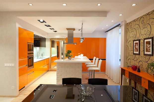 Фото из портфолио Двухуровневая квартира в стиле Лофт – фотографии дизайна интерьеров на INMYROOM