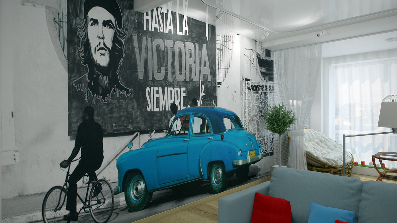 Фотография: Декор в стиле Современный, Декор интерьера, Квартира, Цвет в интерьере, Дома и квартиры, Проект недели, Стены – фото на INMYROOM Фотография: Декор в стиле Современный, Декор интерьера, Квартира, Цвет в интерьере, Дома и квартиры, Проект недели, Стены – фото на INMYROOM