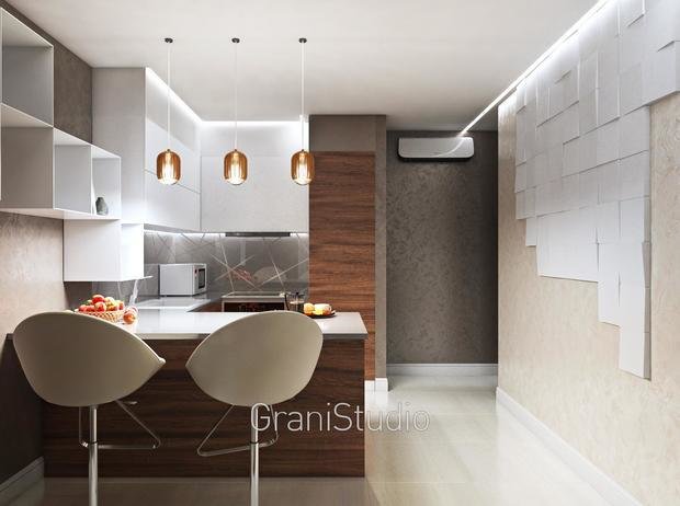 Фото из портфолио Меридиан Минимализм – фотографии дизайна интерьеров на INMYROOM