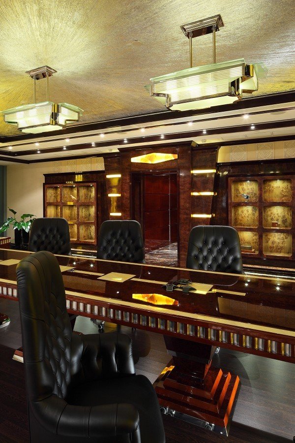 Фото из портфолио Офис в Москва-Сити – фотографии дизайна интерьеров на INMYROOM