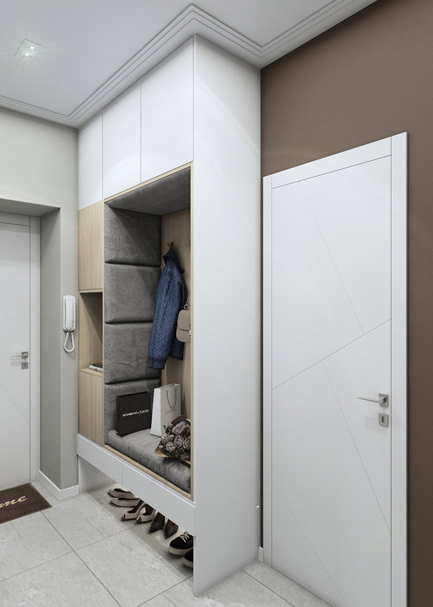 Фото из портфолио Квартира 83,4 м2 (2020) – фотографии дизайна интерьеров на INMYROOM