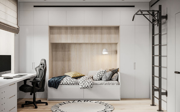 Фото из портфолио ЖК Александр – фотографии дизайна интерьеров на INMYROOM