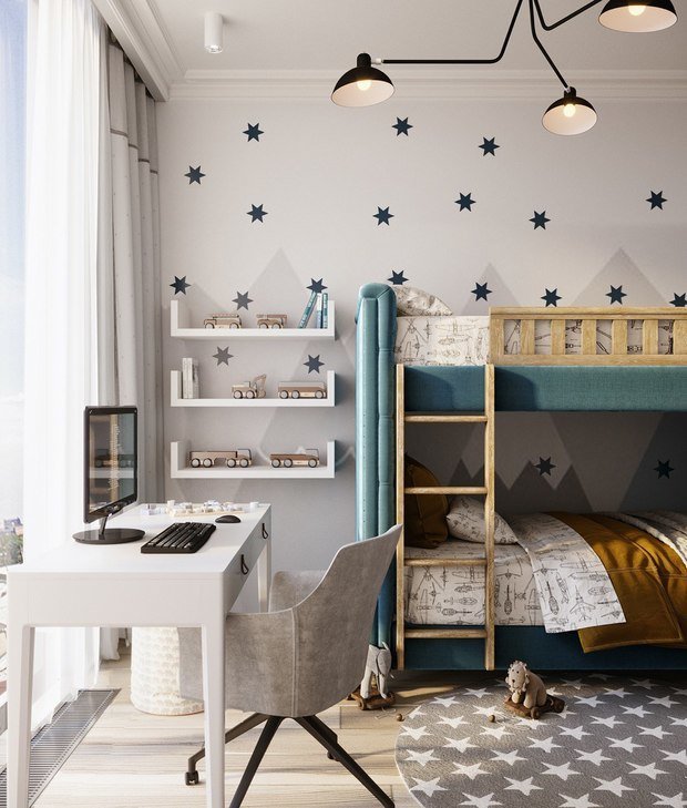 Фотография: Детская в стиле Классический, Современный, ПРЕМИЯ INMYROOM – фото на INMYROOM