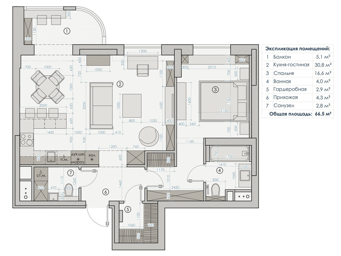 Фотография: Планировки в стиле , Эклектика, Квартира, Проект недели, Новая Москва, Монолитный дом, 2 комнаты, 60-90 метров, Наталья Широкорад, Винтажный – фото на INMYROOM Фотография: Планировки в стиле , Эклектика, Квартира, Проект недели, Новая Москва, Монолитный дом, 2 комнаты, 60-90 метров, Наталья Широкорад, Винтажный – фото на INMYROOM