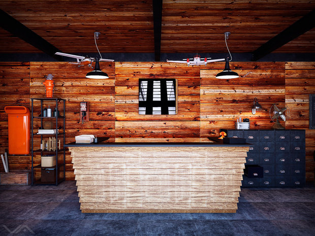 Фото из портфолио Арт-Студия в Симферополе – фотографии дизайна интерьеров на INMYROOM