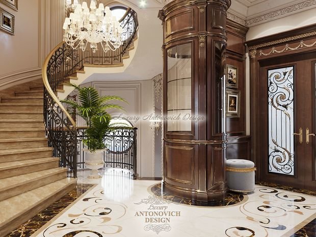 Фото из портфолио Дом в классическом стиле от Елены Антонович – фотографии дизайна интерьеров на INMYROOM