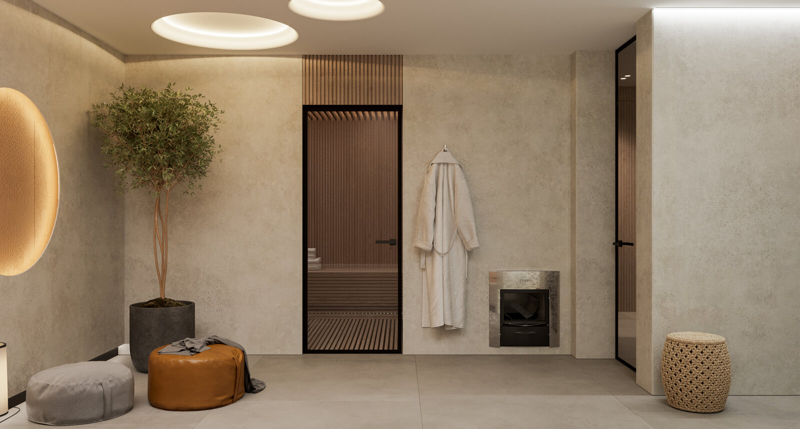 Фото из портфолио Премиальный спа-комплекс в Севастополе – фотографии дизайна интерьеров на INMYROOM Фото из портфолио Премиальный спа-комплекс в Севастополе – фотографии дизайна интерьеров на INMYROOM