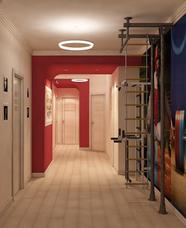 Фото из портфолио Квартира для большой семьи – фотографии дизайна интерьеров на INMYROOM