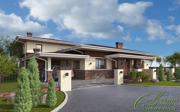 Фото из портфолио Современный дом "на вырост" – фотографии дизайна интерьеров на INMYROOM