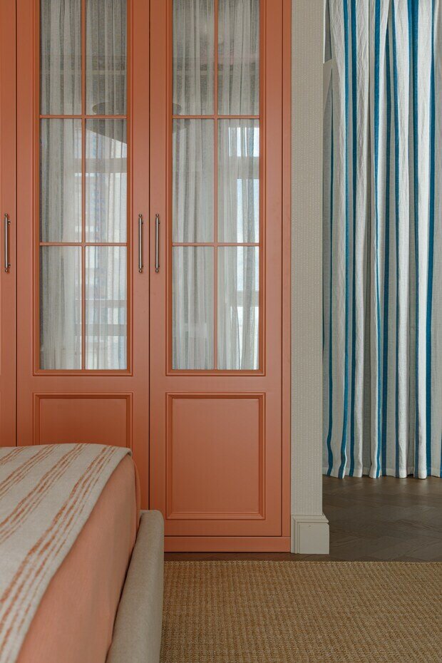 Фотография: Спальня в стиле Современный, Квартира, Проект дня, Астана, 60-90 метров, современный с элементами эклектики, Динара Усманова – фото на INMYROOM