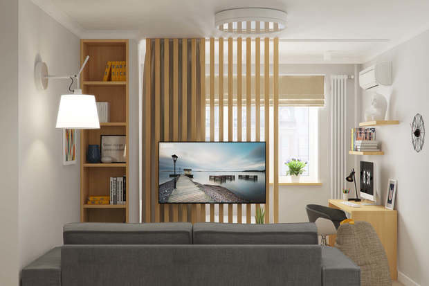 Фотография: Гостиная в стиле Скандинавский, Современный – фото на INMYROOM