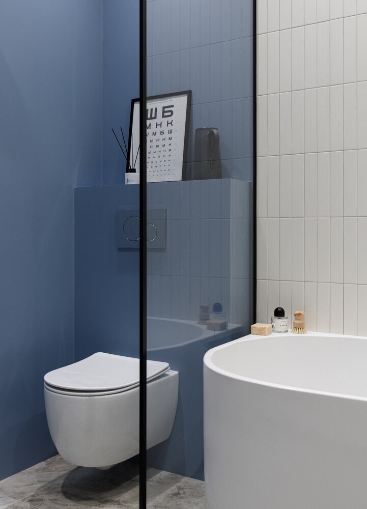 Фотография: Ванная в стиле Современный, Минимализм, Квартира, Проект недели, Москва, 3 комнаты, 60-90 метров, DSGN HUB – фото на INMYROOM Фотография: Ванная в стиле Современный, Минимализм, Квартира, Проект недели, Москва, 3 комнаты, 60-90 метров, DSGN HUB – фото на INMYROOM