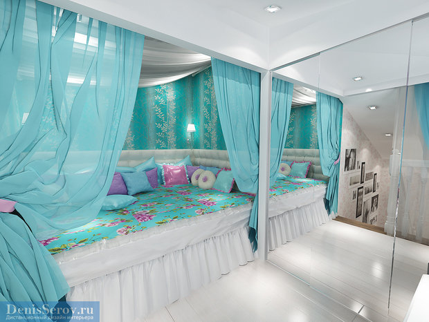 Фото из портфолио Спальня в загородном доме, современная классика – фотографии дизайна интерьеров на INMYROOM