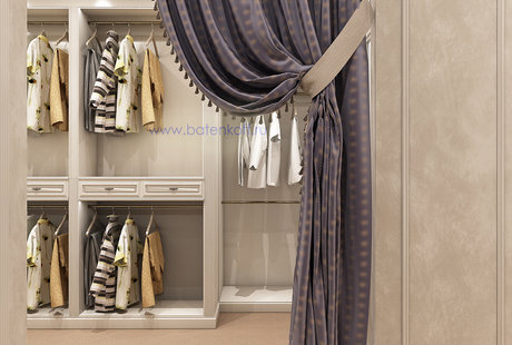 Дизайн проект гардеробных комнат в г Москва от Батенькофф