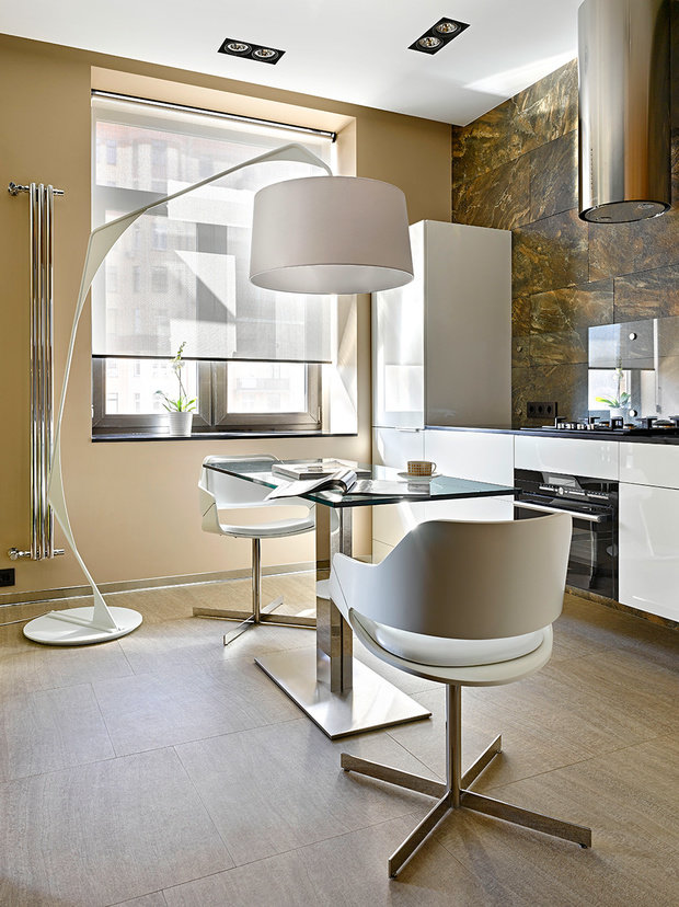 Фотография: Кухня и столовая в стиле Хай-тек – фото на INMYROOM